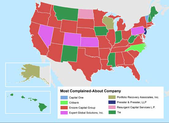 Most Complained About Debt Collection Practices